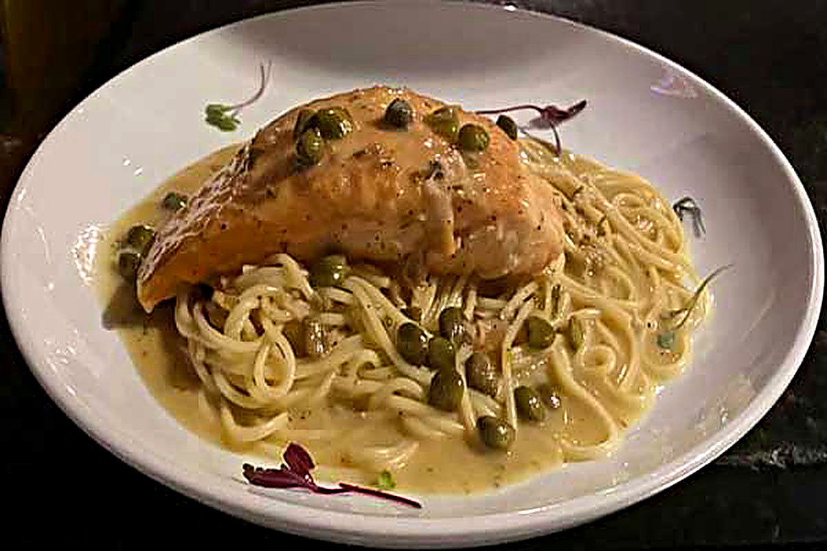 Salmon Piccata